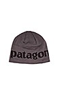 view 1 of 4 Lined Logo Beanie in Forge Grey