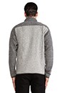 view 3 of 3 Better Sweater 1/4 Zip in Nickel & Forge Grey