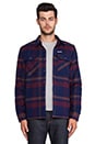 view 2 of 4 CHAQUETA INSULATED FJORD FLANNEL in Comstock & Dark Currant