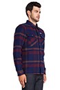 view 3 of 4 CHAQUETA INSULATED FJORD FLANNEL in Comstock & Dark Currant