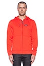view 1 of 4 Upslope Full-Zip Hoody in Turkish Red