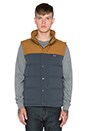 view 1 of 4 Bivy Down Vest in Smolder Blue