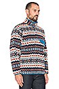 view 2 of 3 Synchilla Snap-T Pullover in Cliff & Underwater Blue