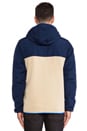 view 4 of 4 Shelled Synchilla Snap-T Hoody in El Cap Khaki & Classic Navy