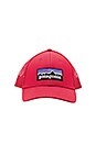 view 4 of 4 CASQUETTE DE BASEBALL P6 LOW PROFILE TRUCKER in Classic Red