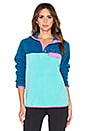 view 1 of 3 Lightweight Synchilla Snap T Pullover in Howling Turquoise