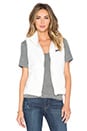 view 2 of 4 GILET LOS GATOS in Birch White