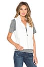 view 3 of 4 GILET LOS GATOS in Birch White