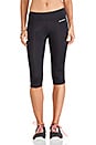 view 1 of 3 Velocity Running Capris in Black
