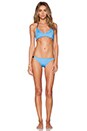 view 5 of 5 Hatatu Reversible Bikini Bottom in Skipper Blue