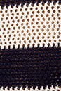 view 6 of 6 Boxy Pointelle Pullover in Eclipse & Marshmallow