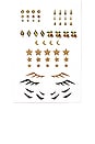view 1 of 2 Pley Things Face + Body Reusable Adornments in Golden Girl
