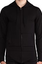 view 5 of 5 Boxer Robe Hoodie in Noir