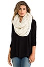 view 1 of 3 Chunky Infinity Scarf in Cream