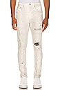view 1 of 3 Bandana Patch Pocket Jeans in White