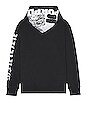 view 2 of 4 Gothic Hoodie in Black Beauty