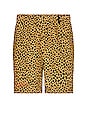 view 1 of 3 Leopard Swim Shorts in Brown