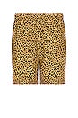 view 2 of 3 Leopard Swim Shorts in Brown