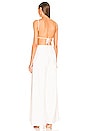 view 3 of 3 Halter Neck Cutout Jumpsuit in White