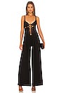 view 1 of 3 CORSET CREPE ジャンプスーツ in Black