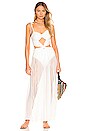 view 1 of 3 Cutout Beach Dress in White