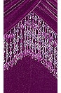 view 4 of 4 Plunge Velvet Maxi Dress in Purple Velvet