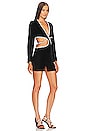view 2 of 5 Cut Out Mini Dress in Black