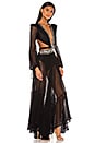view 2 of 4 x REVOLVE Cutout Long Sleeve Gown in Black