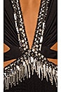 view 4 of 4 x REVOLVE Cutout Long Sleeve Gown in Black