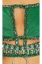 view 4 of 4 Fringe Mini Dress in Emerald