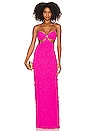 view 2 of 5 MAXI CON MANGAS REMOVIBLES in Neon Pink