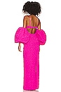 view 4 of 5 MAXI CON MANGAS REMOVIBLES in Neon Pink