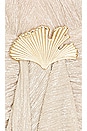 view 4 of 4 Draped Maxi Dress in Champagne