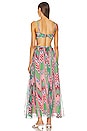 view 3 of 3 Wave Maxi Dress in Green Multi