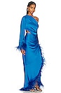 view 2 of 3 One Shoulder Maxi Dress in Cobalt