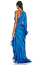 view 3 of 3 One Shoulder Maxi Dress in Cobalt