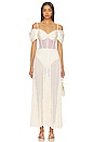 view 1 of 3 Corset Maxi Dress in White