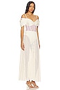 view 2 of 3 Corset Maxi Dress in White