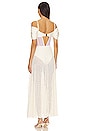 view 3 of 3 Corset Maxi Dress in White