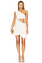 view 1 of 4 Sleeveless Cut Out Mini Dress in Ivory
