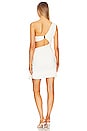 view 4 of 4 Sleeveless Cut Out Mini Dress in Ivory