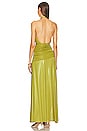 view 3 of 3 Halter Maxi Dress in Absinthe