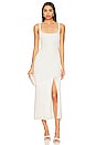 view 1 of 4 Fringe Midi Dress in White