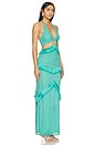 view 2 of 3 Halter Maxi Dress in Curacao
