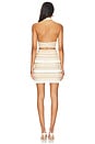 view 3 of 3 Jute Halter-Neck Mini Dress in Sand