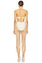 view 3 of 4 x Camila Coelho White Gold Beach Dress in Off White