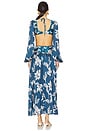 view 3 of 5 Artichoke Beach Dress in Dark Blue