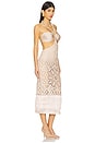 view 2 of 4 VESTIDO MIDI in Beige