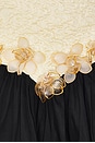 view 4 of 4 ПЛАТЬЕ МИДИ PAPILLON in Beige & Black