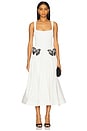 view 1 of 4 Merian Knit Midi Dress in Off White